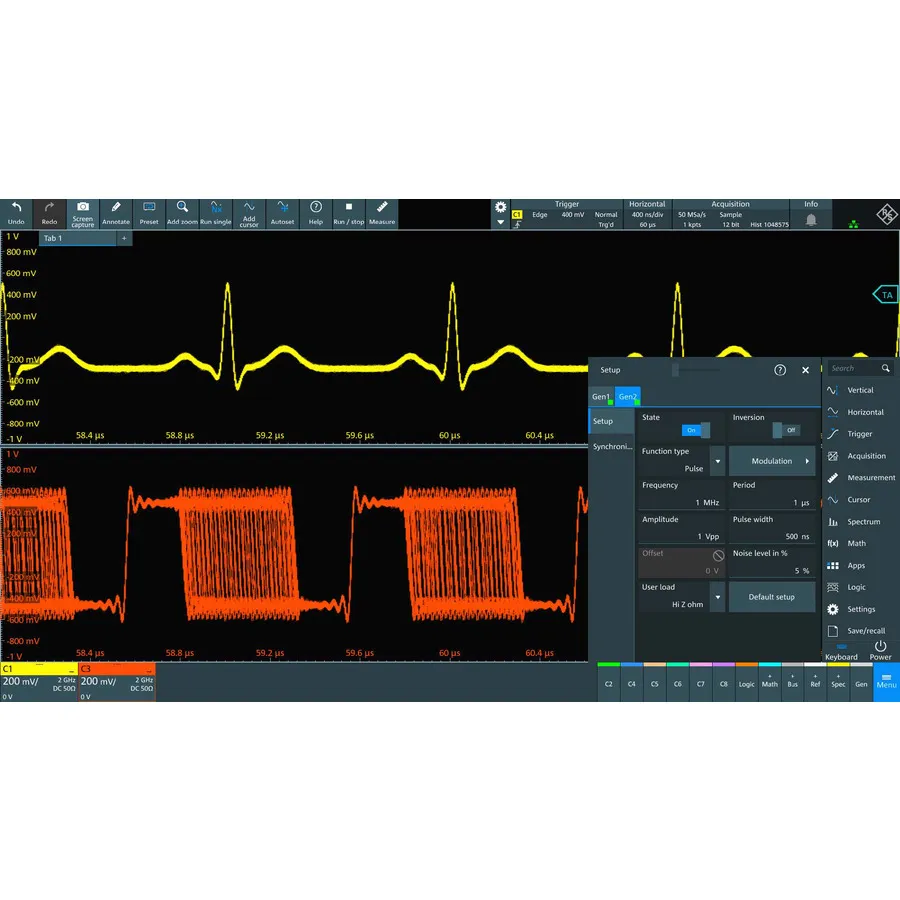 Rohde & Schwarz MXO5-B6 Arbiträr-Funktionsgenerator-Option