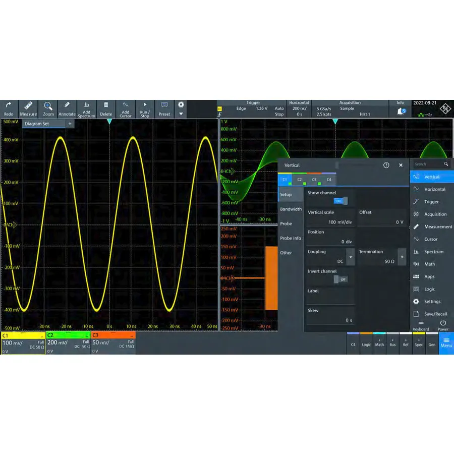 Rohde & Schwarz MXO5-K520 Option für Automotive-Protokolle