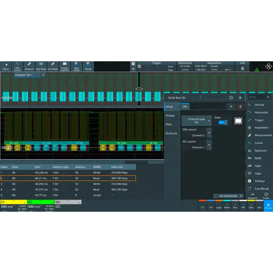 Rohde & Schwarz MXO5-PK1 Anwendungspaket