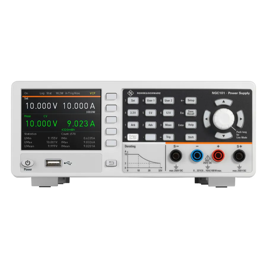 Rohde & Schwarz NGC101-G Einkanal-Stromversorgung