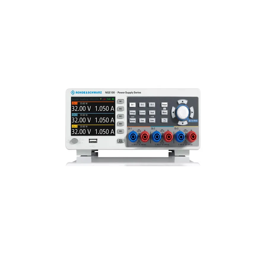 Rohde & Schwarz NGE103B Dreifach-Ausgangs-Gleichstromversorgung Bundle