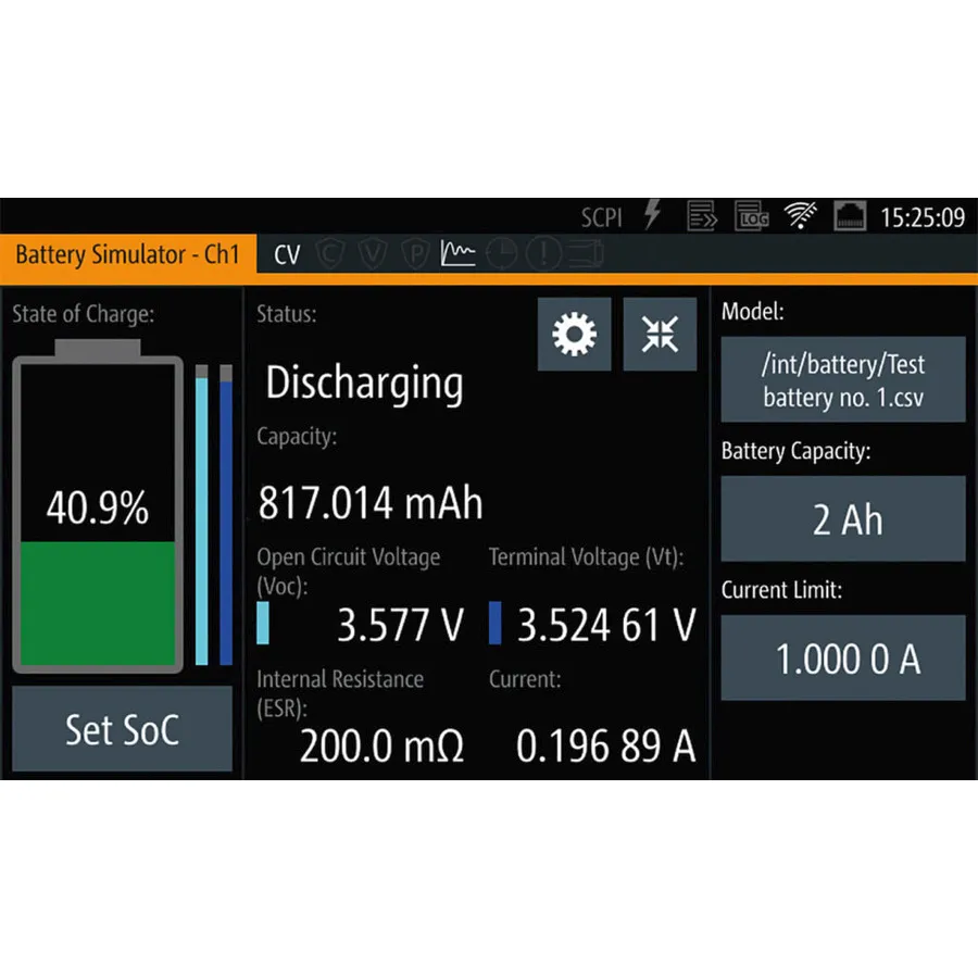 Rohde & Schwarz NGM-K106 Batteriesimulations-Option