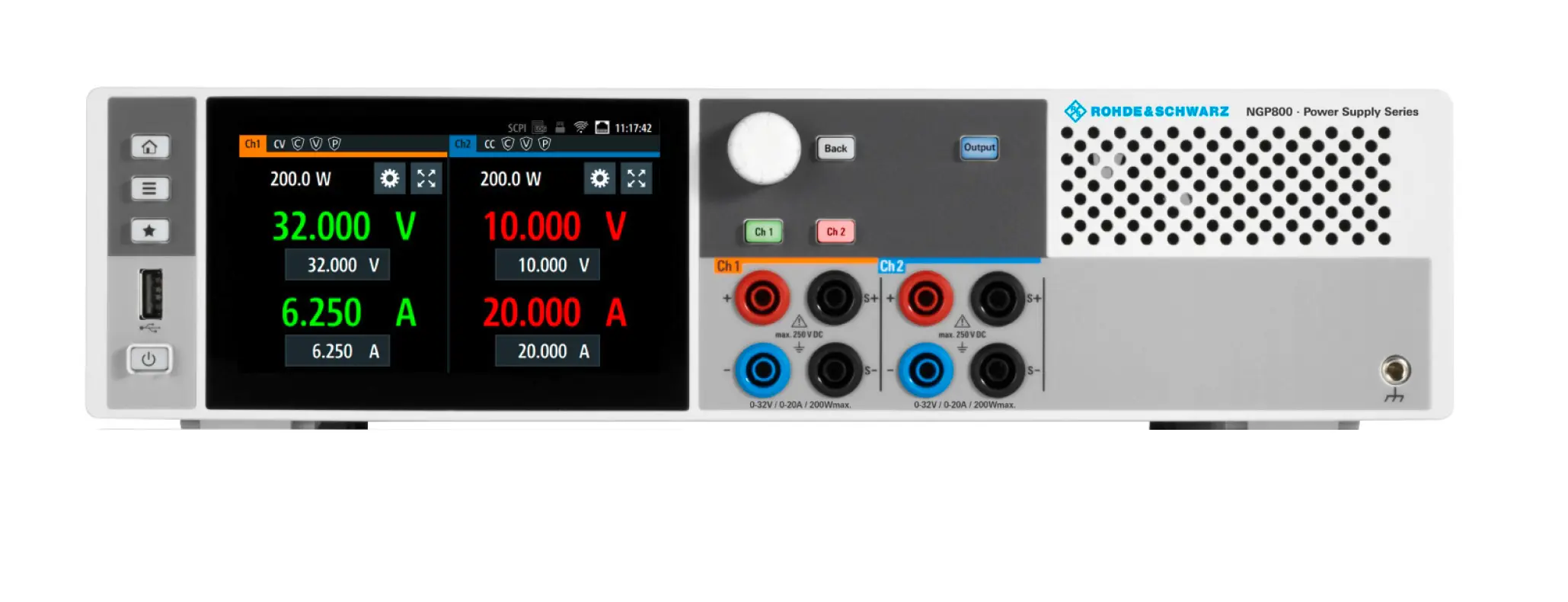 Rohde & Schwarz NGP822 Doppelkanal-Gleichstromversorgung