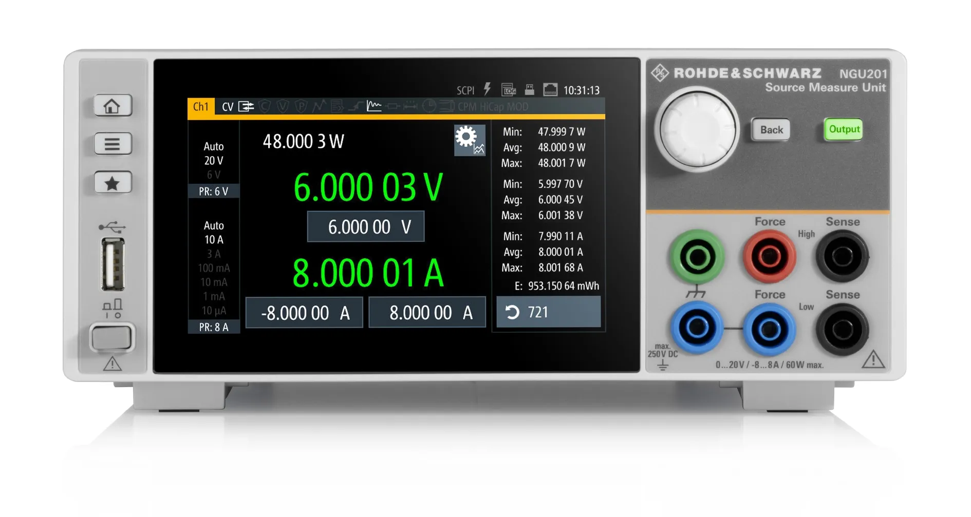 Rohde & Schwarz NGU201COM Messsource-Einheit