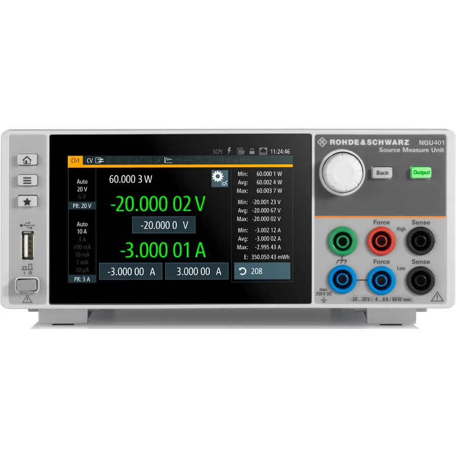 Rohde & Schwarz NGU401COM Quellemessgerät