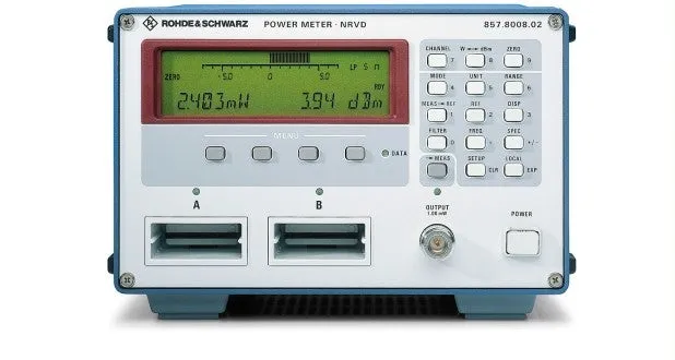 Rohde & Schwarz NRVD Dual-Kanal-Leistungsmessgerät