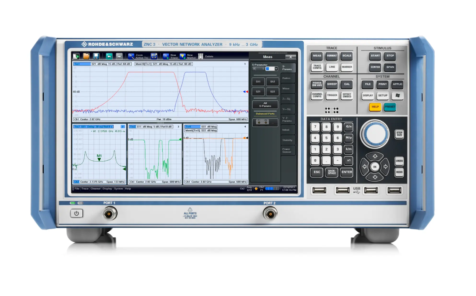 Rohde & Schwarz ZNC3 Vektornetzwerkanalysator