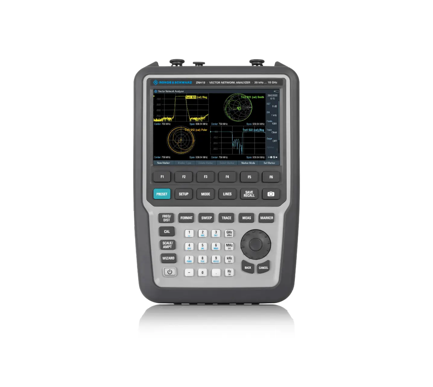 Rohde & Schwarz ZNH8 tragbarer Vektornetzwerkanalysator