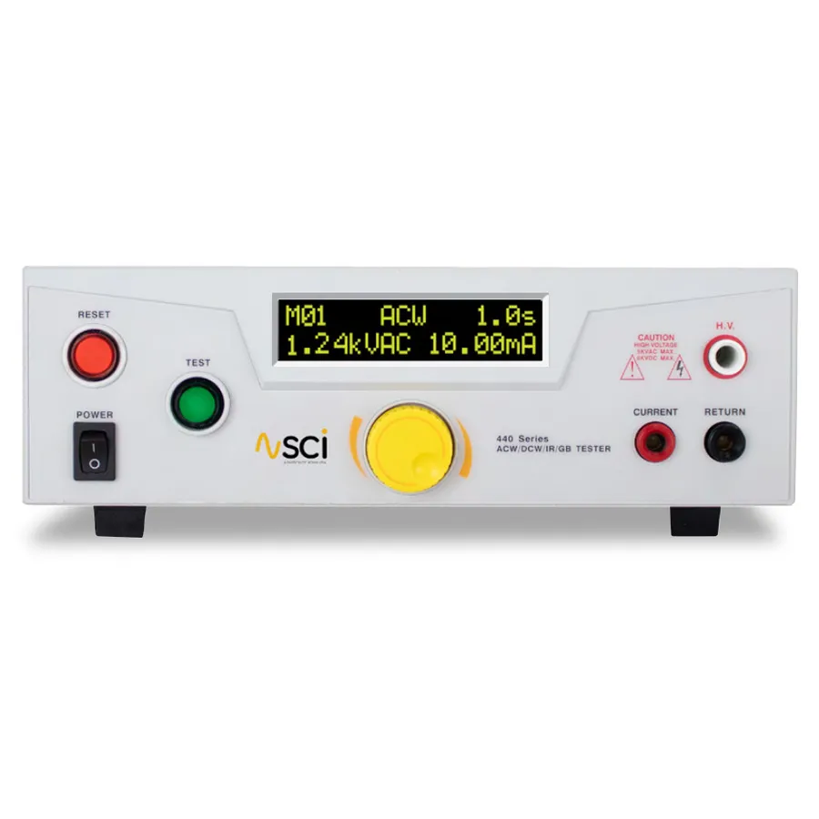 SCI 448 Elektrosicherheit-Prüfgerät