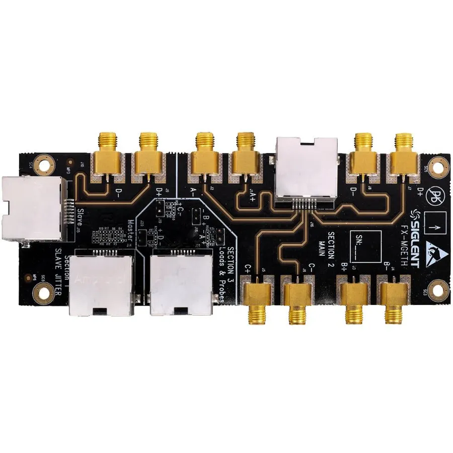 Siglent FX-MGETH 2,5G/5G/10G Ethernet Testfixtur