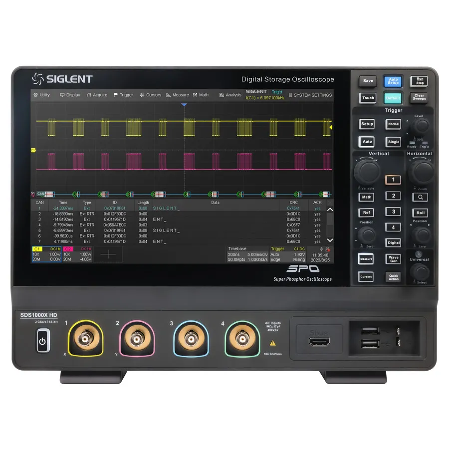 Siglent SDS1104X HD Mixed Signal Oszilloskop