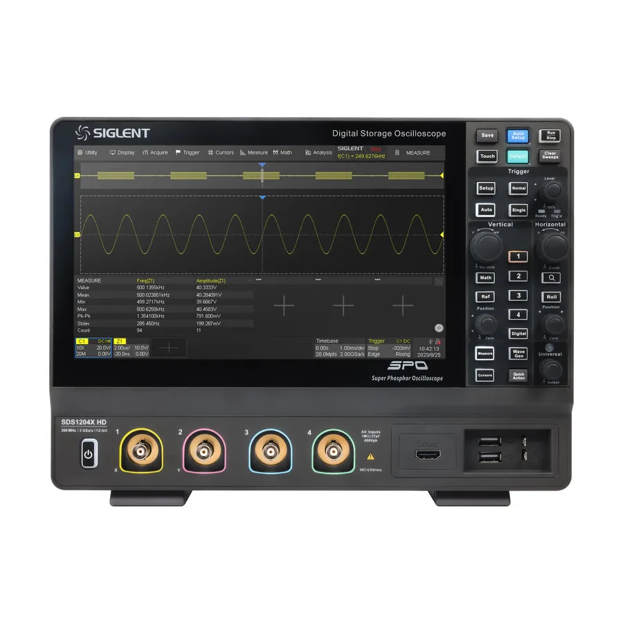 Siglent SDS1204X HD Mixed Signal Oszilloskop
