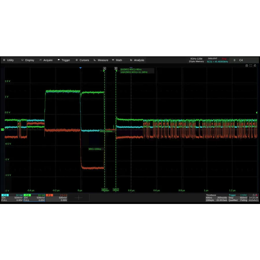 Siglent SDS7000A-CT-DP MIPI-DPHY Compliance-Testsoftware