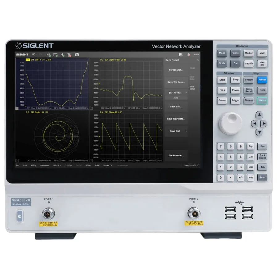 Siglent SNA5002A Vektornetzwerkanalysator