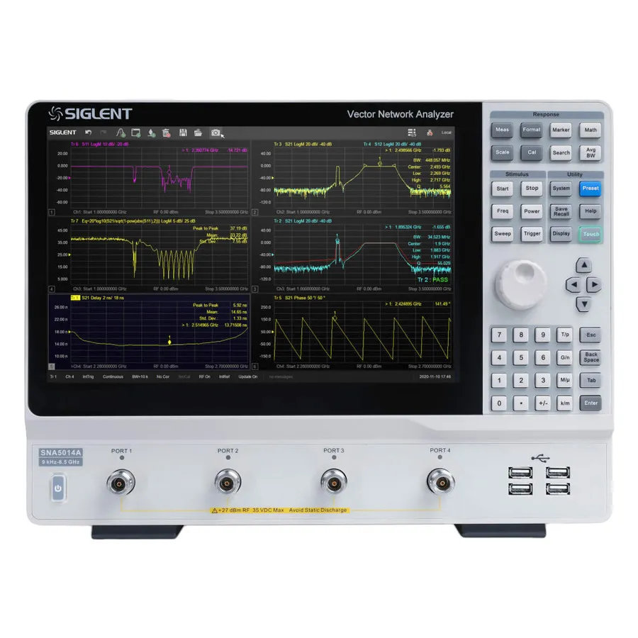 Siglent SNA5014A Vektornetzwerkanalysator