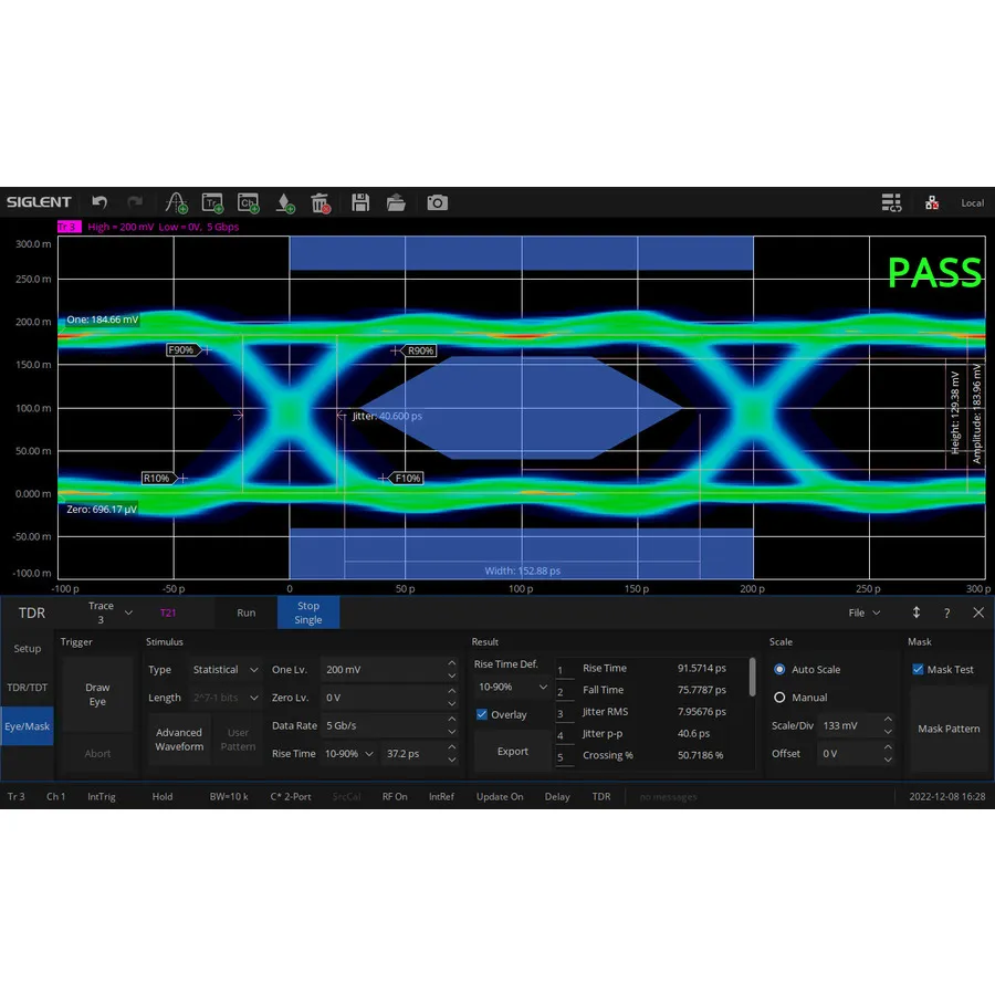 Siglent SNA6000-TDA Zeitbereichsanalysesoftware