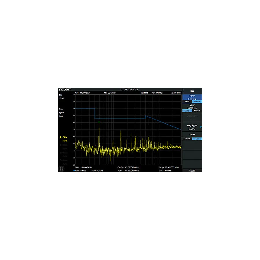 Siglent SSA5000-EMI EMI-Mess-Modus-Option