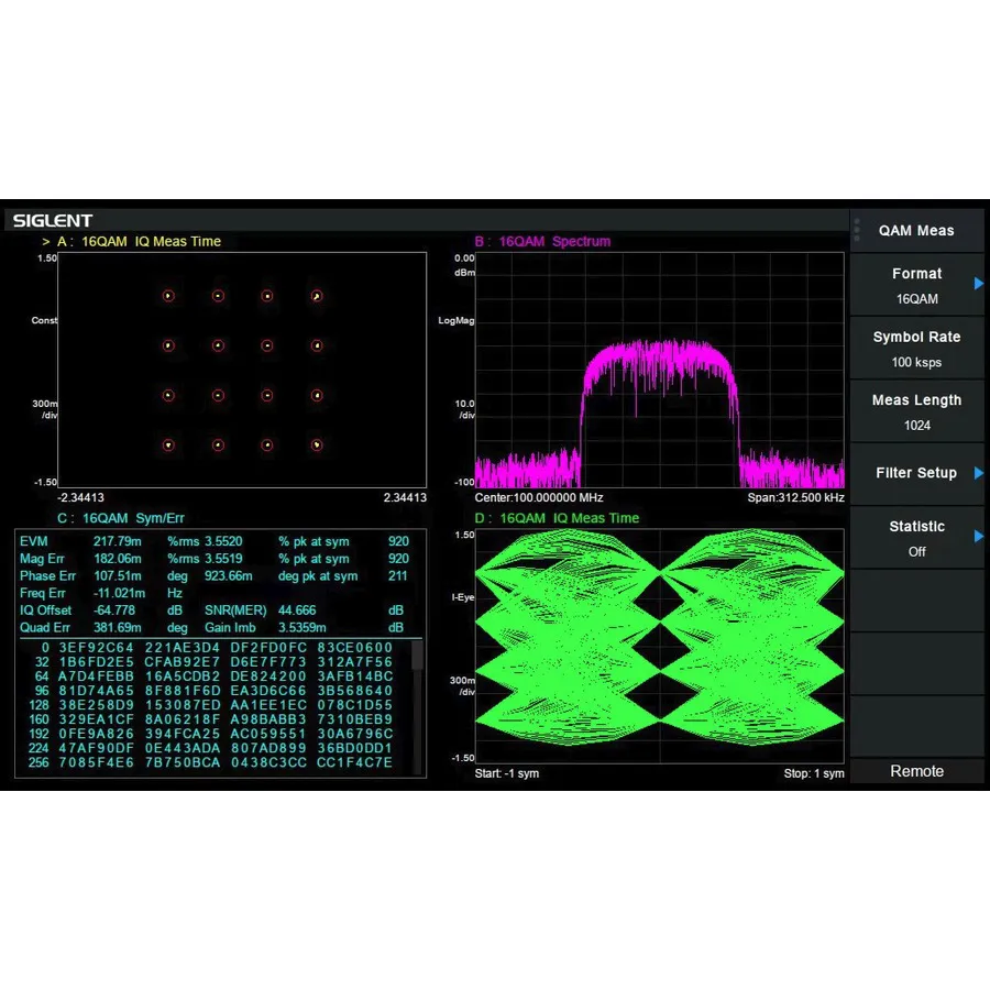Siglent SSA5000-IQA IQ-Daten-Erfassungs-Software