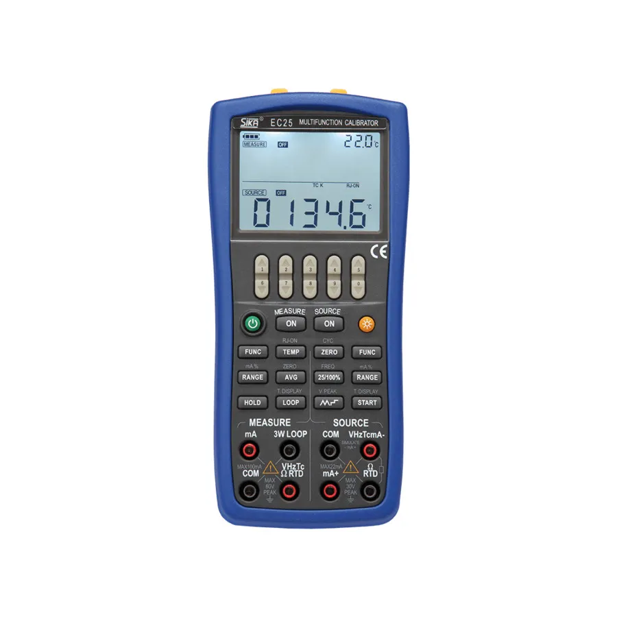 Sika USA EME8VCEC025000 Multifunction-Simulator für RTD und Thermoelement