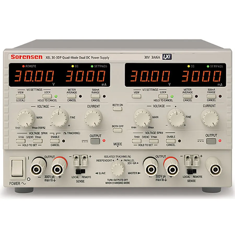 Sorensen XEL30-3DPG Dual-Output-DC-Netzteil