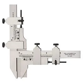 Starrett 456MBZ Zahnschieblehren