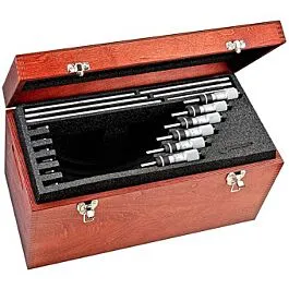 Starrett S436MDXRLZ Präzisions-Außenmikrometer-Set