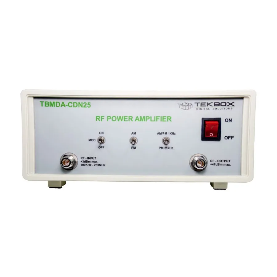 TekBox TBMDA-CDN25 modulierter Breitband-Leistungsverstärker