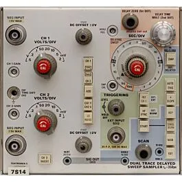 Tektronix 7S14 Dual-Kanal-Verzögerungs-Sweep-Sampler