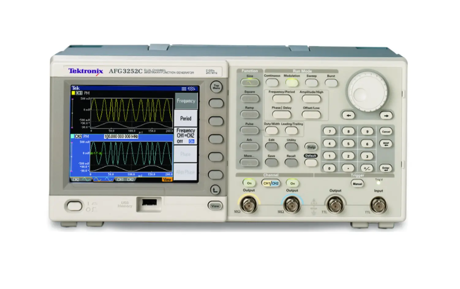 Tektronix AFG3022C Arbiträr-Funktionsgenerator