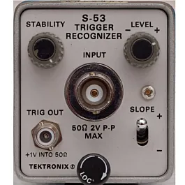 Tektronix S53 Trigger-Erkennungs-Kopf