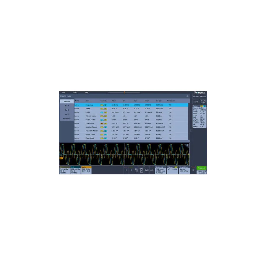 Tektronix SUP3/PWR Leistungsmessungs- und Analyselizenz