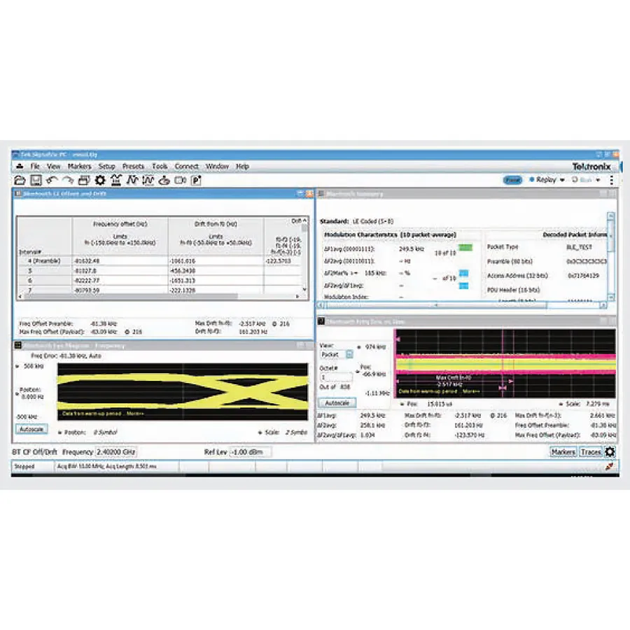 Tektronix SVQPNL-SVPC EMI CISPR Detektor