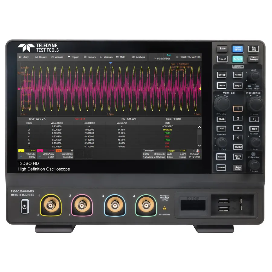 Teledyne LeCroy T3DSO2204HD-MS MSO-Oszilloskop
