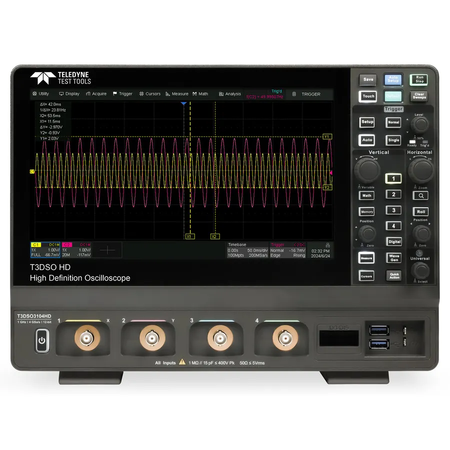 Teledyne LeCroy T3DSO3054HD Digitales Oszilloskop