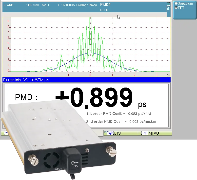 Viavi E81IPMD PMD-Prüfmodul