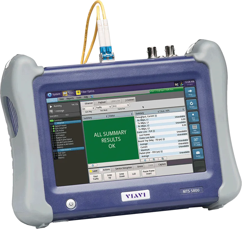 Viavi MTS5822P-STM64-10GE-DP Multiservice Tragbarer Tester