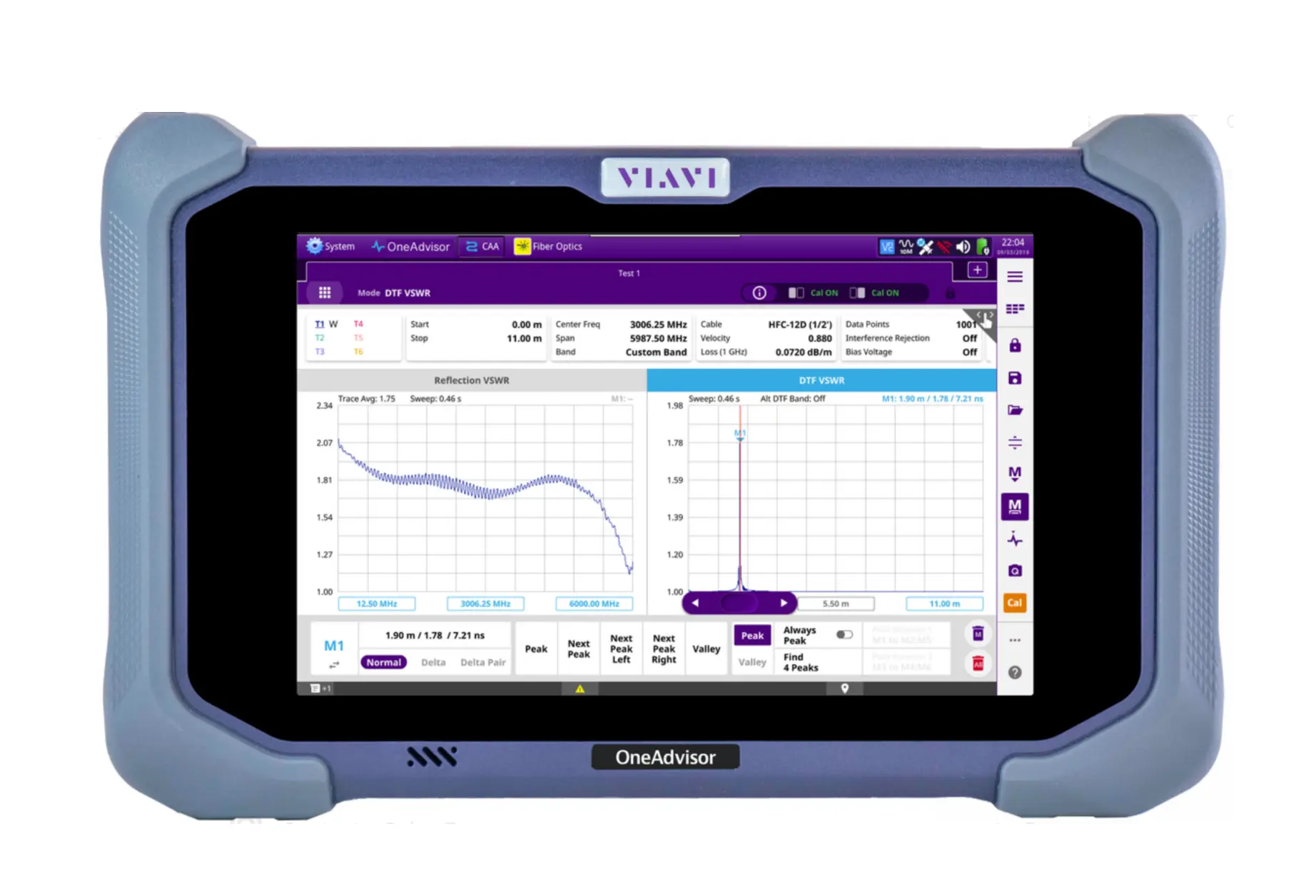 Viavi OneAdvisor-800 Kabel- & Antennenmessgerät
