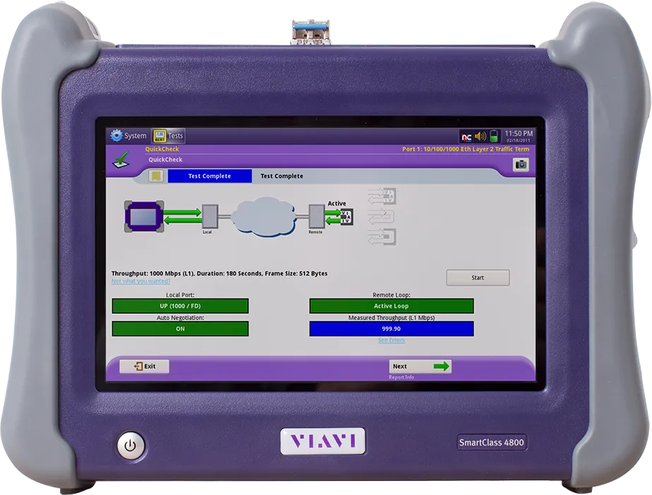 Viavi SC4800-E1/T1 Testgerät