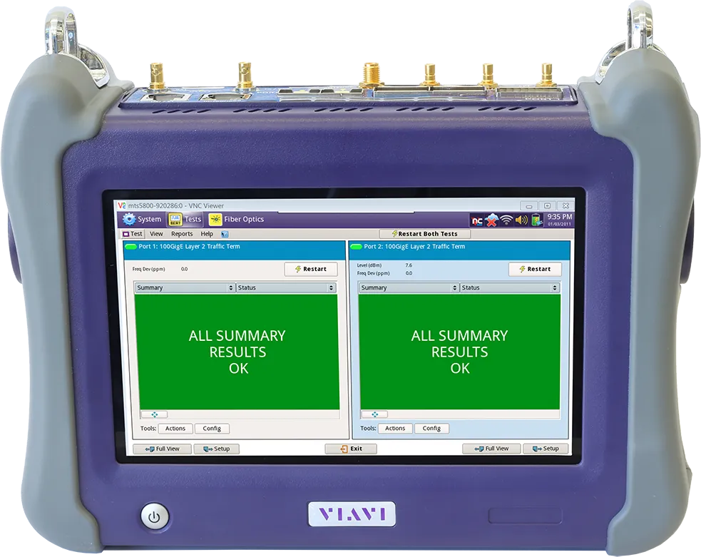 Viavi TB/MTS-5800-100G tragbares Netzwerktestgerät